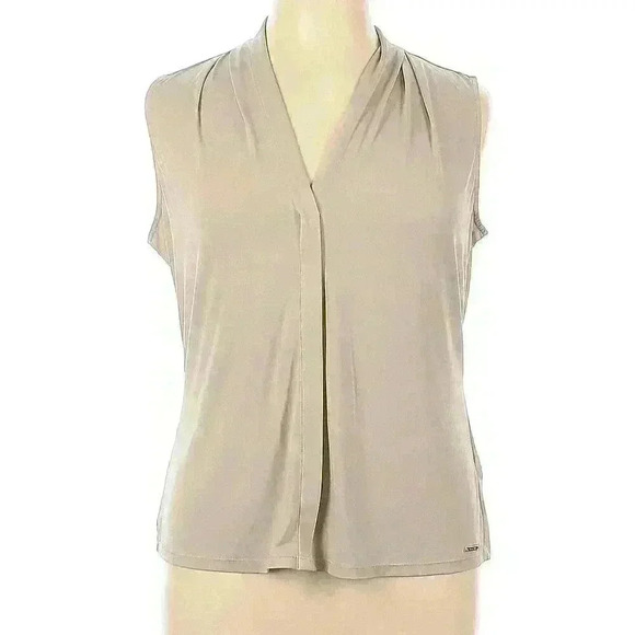 Calvin Klein Sleeveless Blouse Size XL - Picture 4 of 4